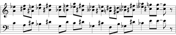 Vexations : Variation 1 Vexations : Variation 1