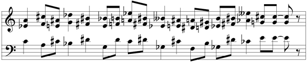 Vexations : Variation 1 Vexations : Variation 2
