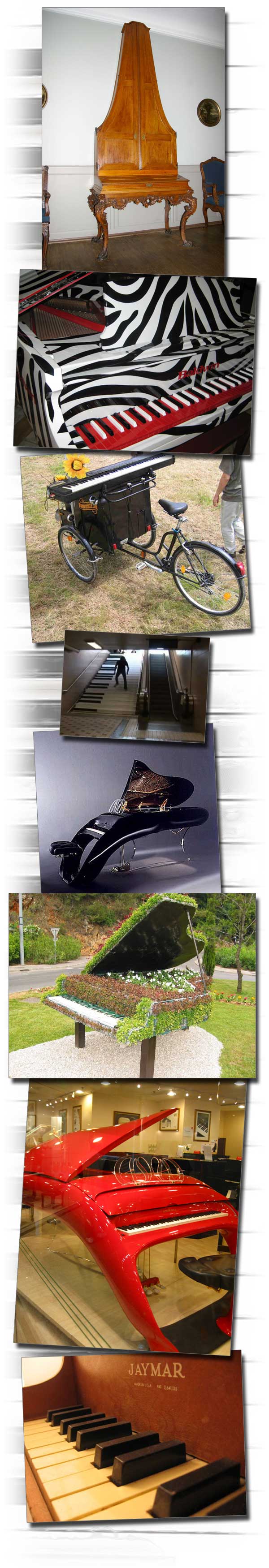 Les pianos les plus insolites et les plus originaux Les pianos insolites et originaux