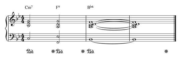 accord jazz au piano