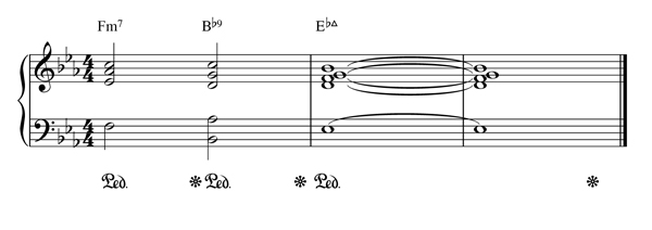 accord jazz au piano