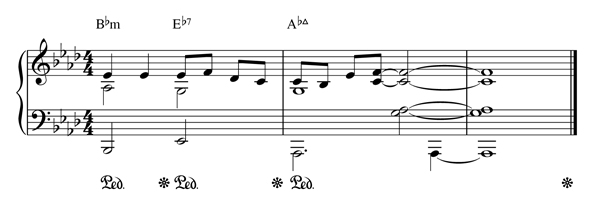 accord jazz au piano