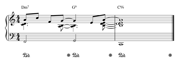 accord jazz au piano