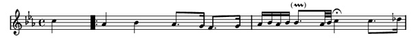 Début du Choral Ich Ruf' zu dir herr Jesus christ variation-sur-choral-bach-1