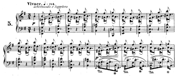 Partition d'une étude de Chopin etude-opus-25-05