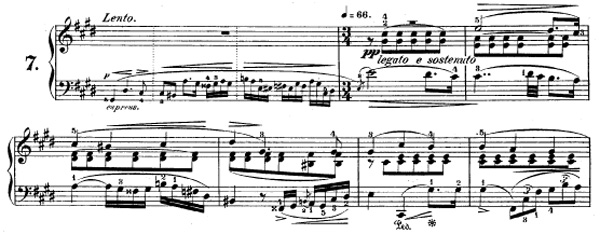 Partition d'une étude de Chopin etude-opus-25-07